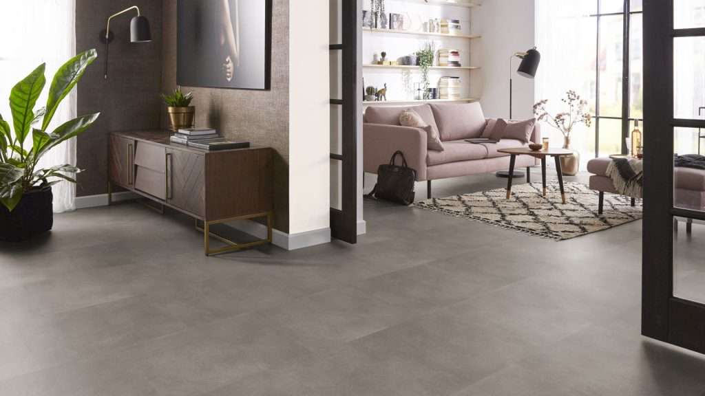 Donker betonlook